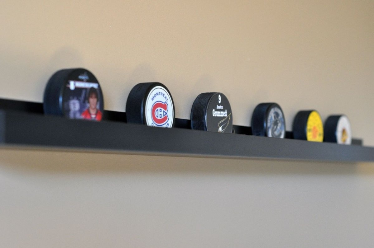 Гостиная в стиле хоккейного бара