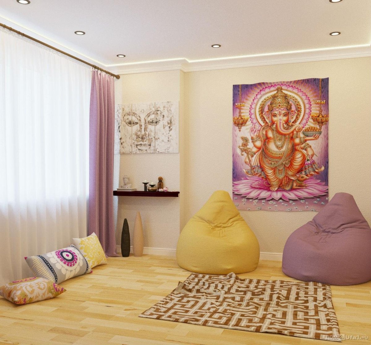 Кровать в марокканском стиле