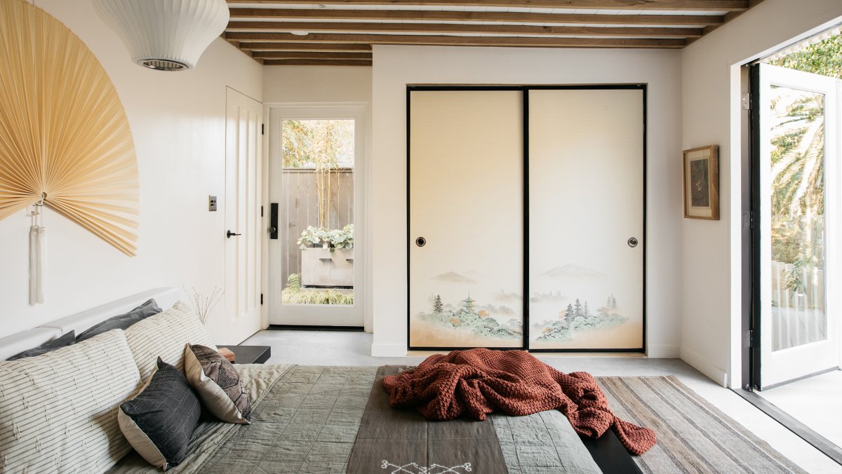 Окна в Джапанди стиле в интерьере