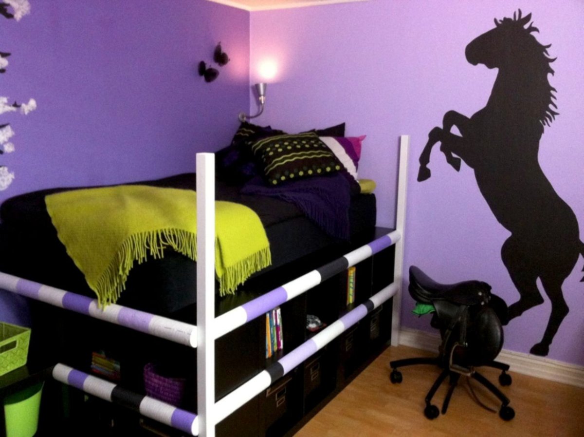 Комната в лошадином стиле