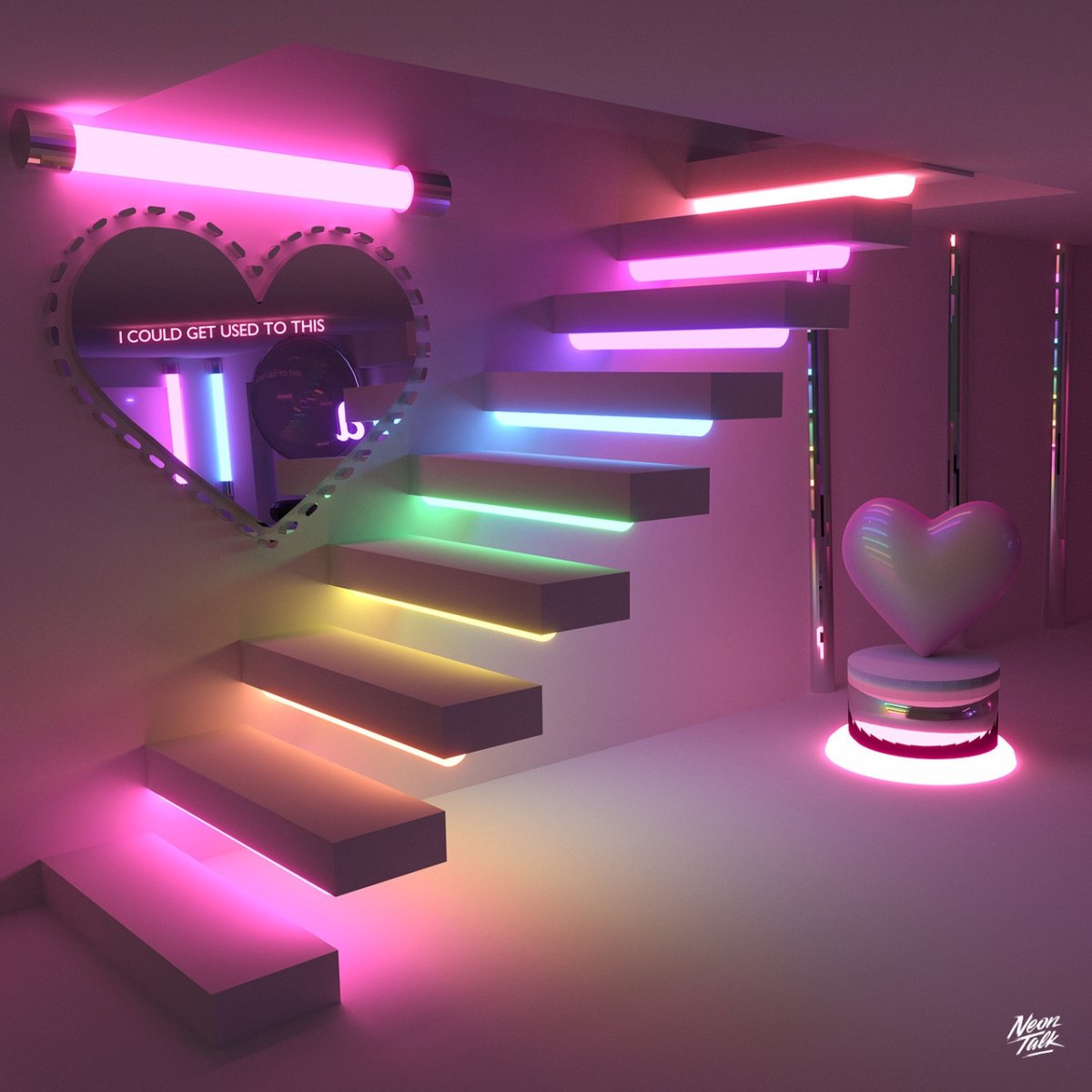 Комната с подсветкой