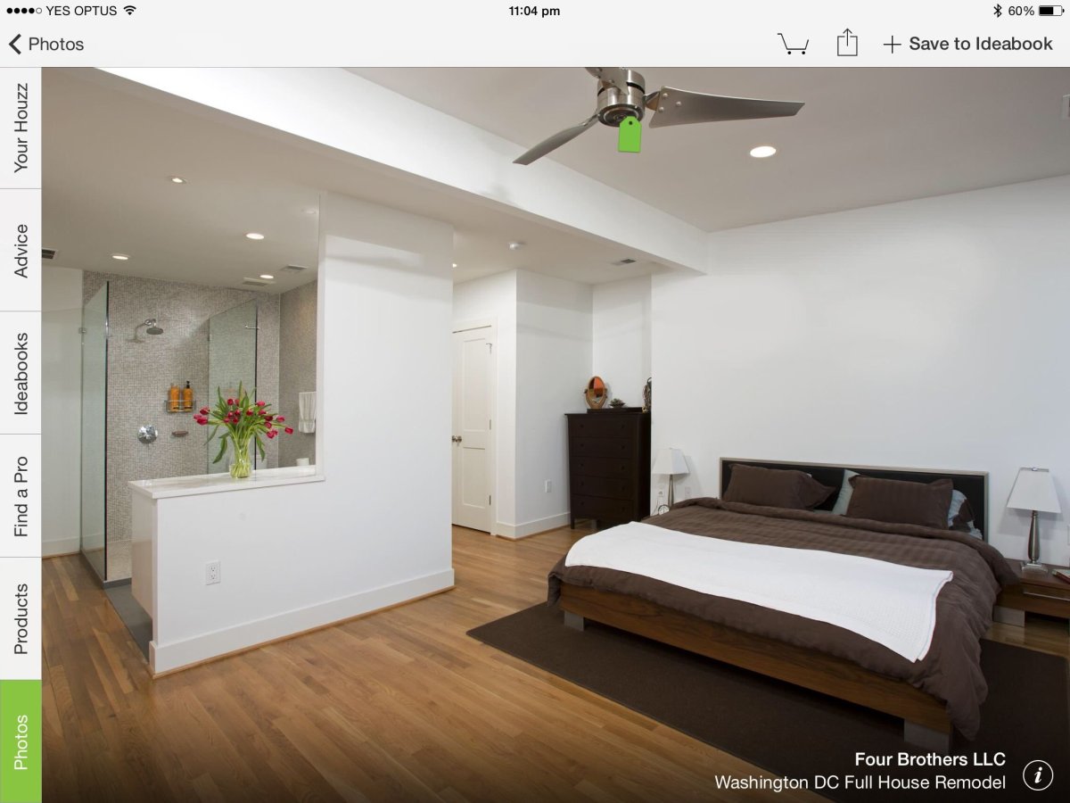 Спальня с санузлом