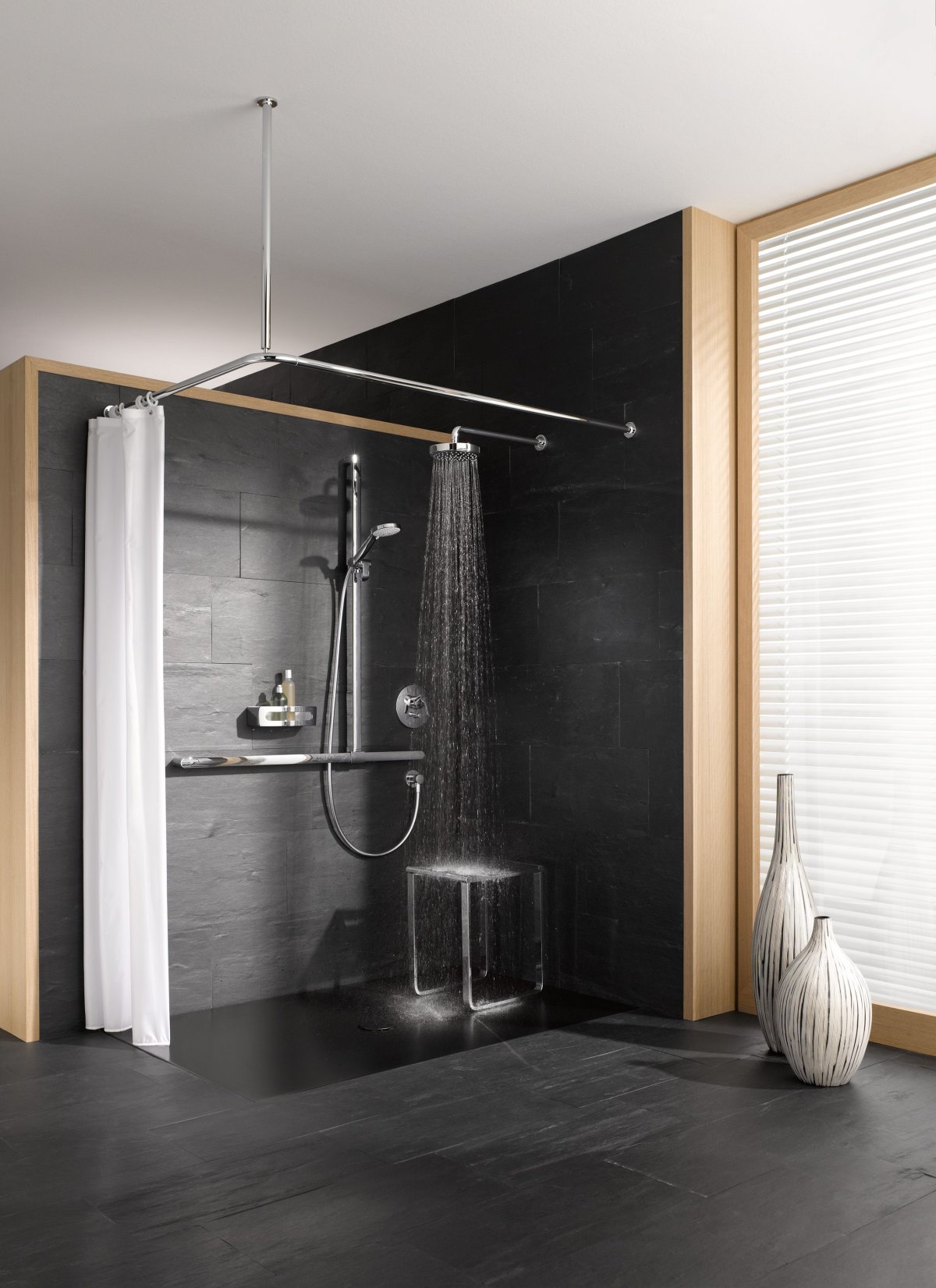 Отделка душевой кабины