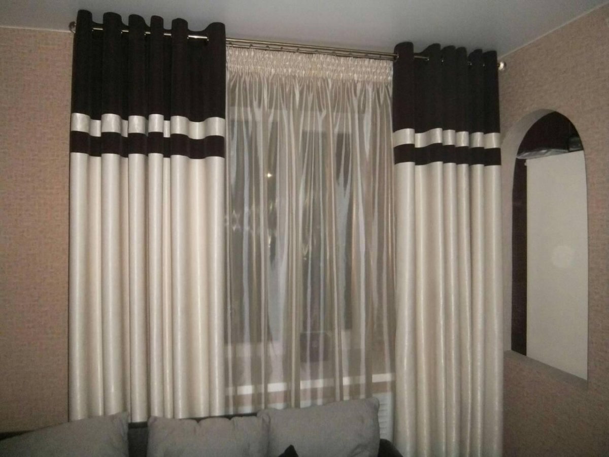 Шторы и тюль на люверсах