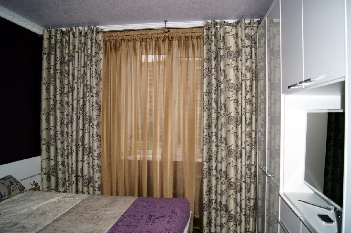 Портьеры на люверсах