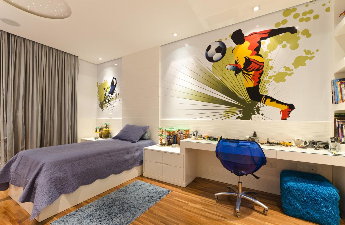 Фотообои для подростков в комнату