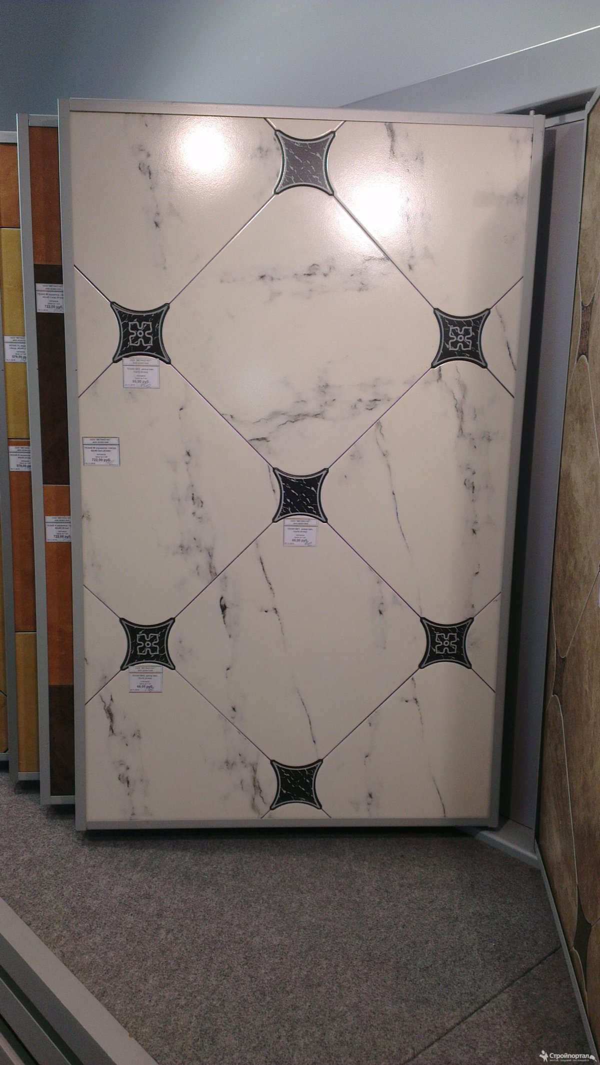 Керамогранит Атем Texas серый