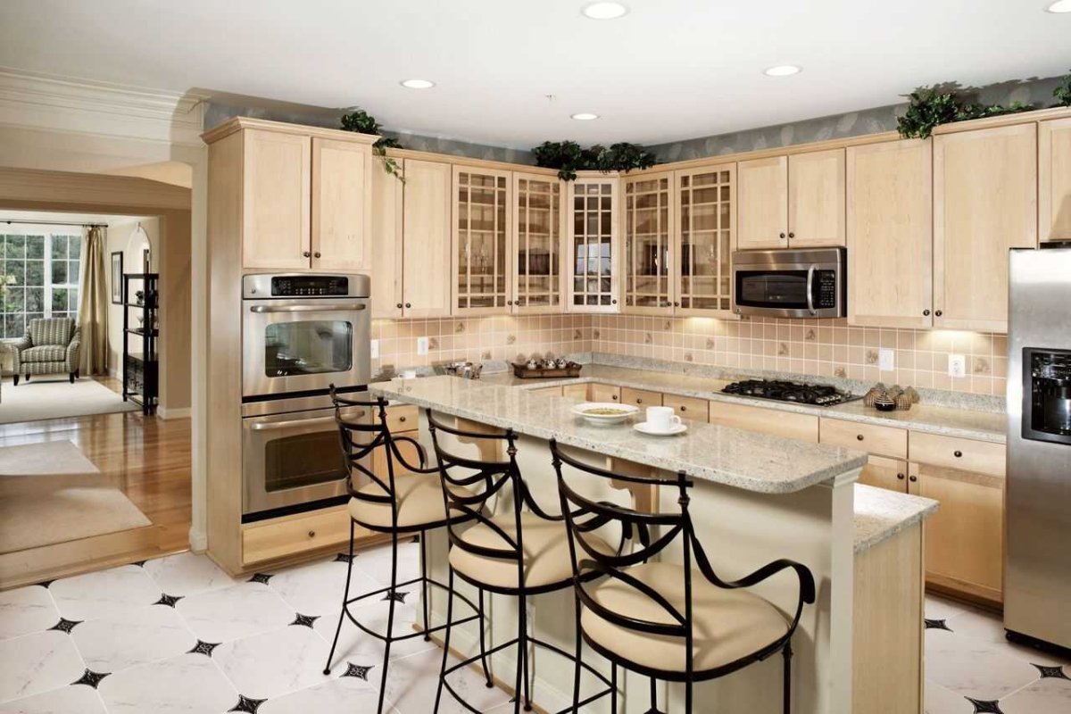 Плитки напольная плитка Техас со вставками