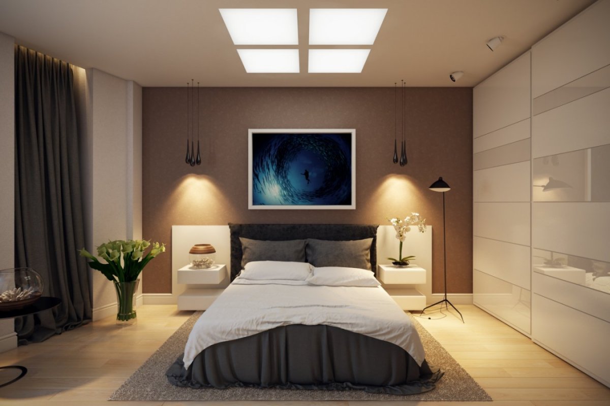 Выключатели в спальне