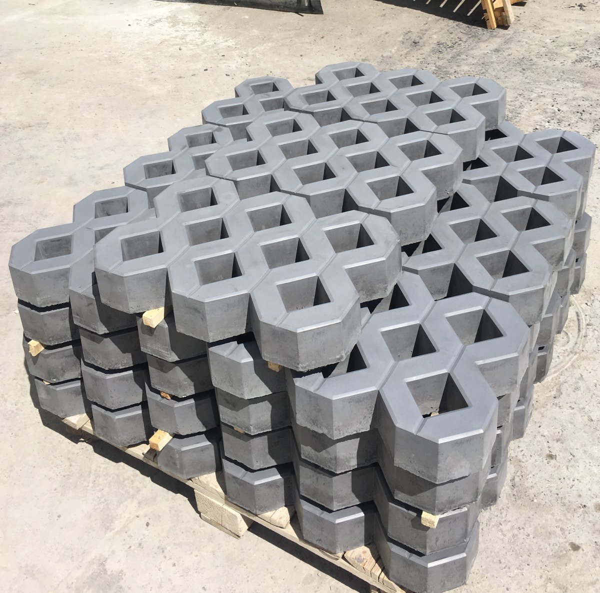 Плитка бетонная травница ромб