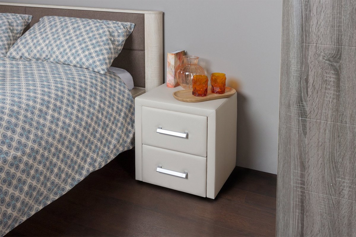 Декоративная штукатурка короед в спальне