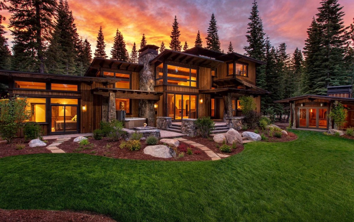 Шикарный дом в горах