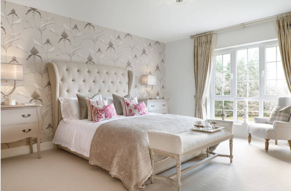 Журавли обои в спальню