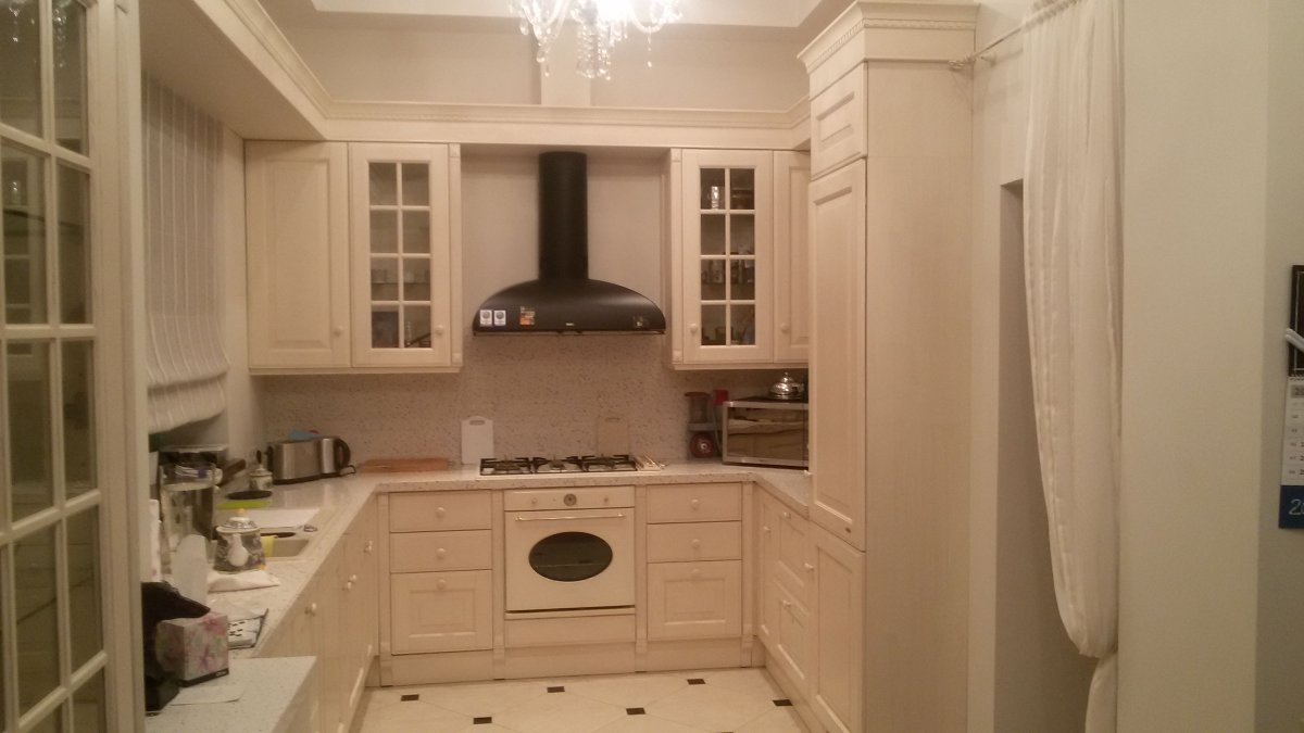 П образные кухни в частном доме