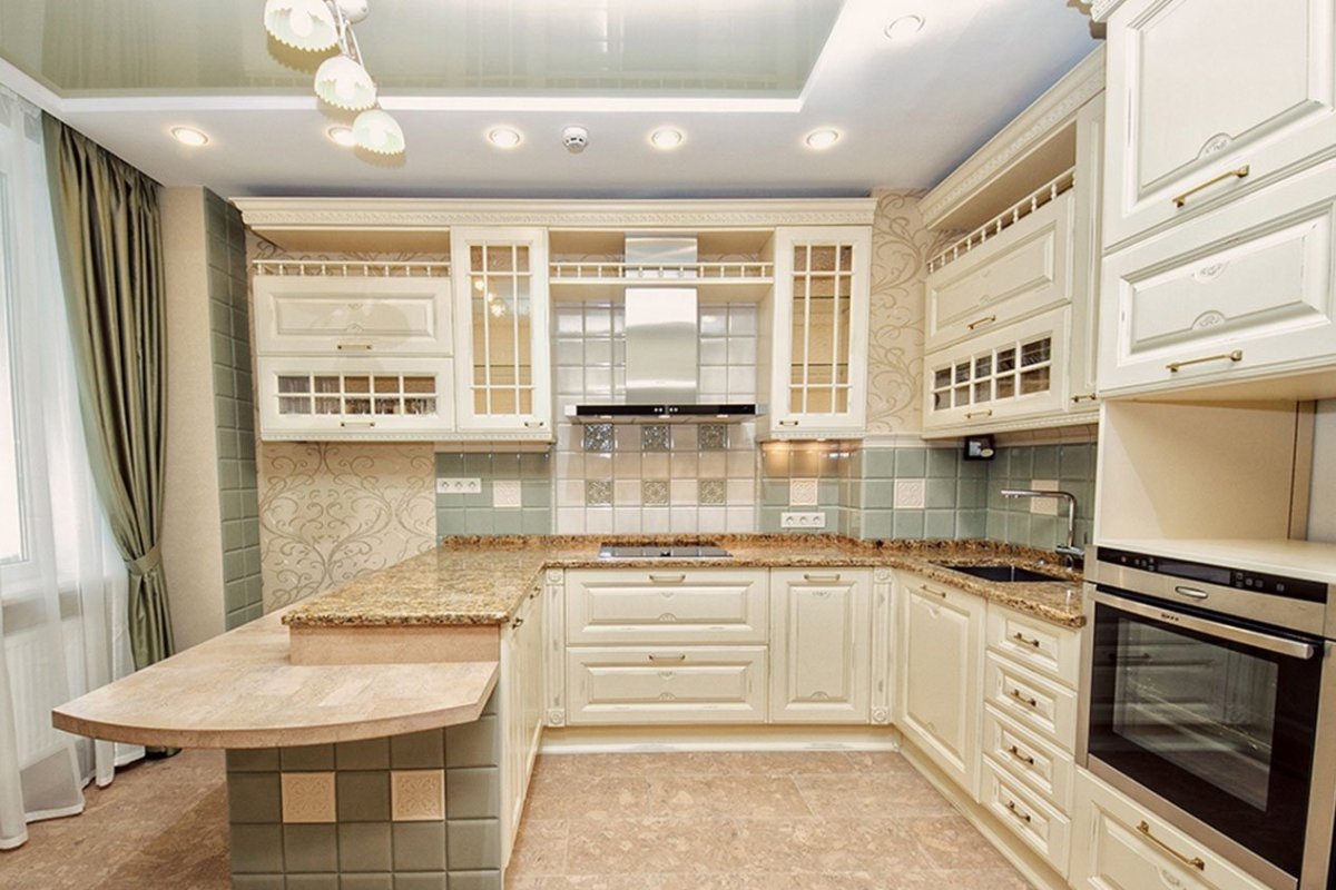 G образная кухня