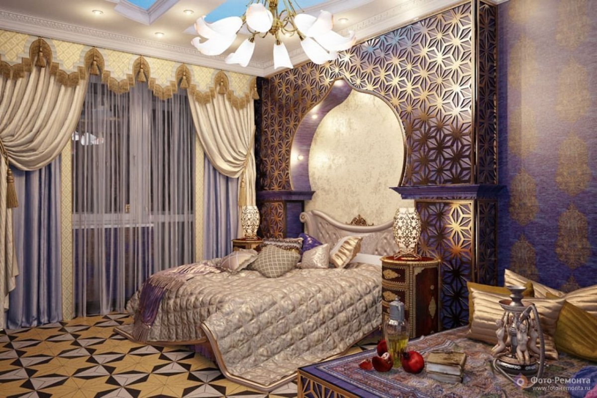 Спальня в Восточном стиле