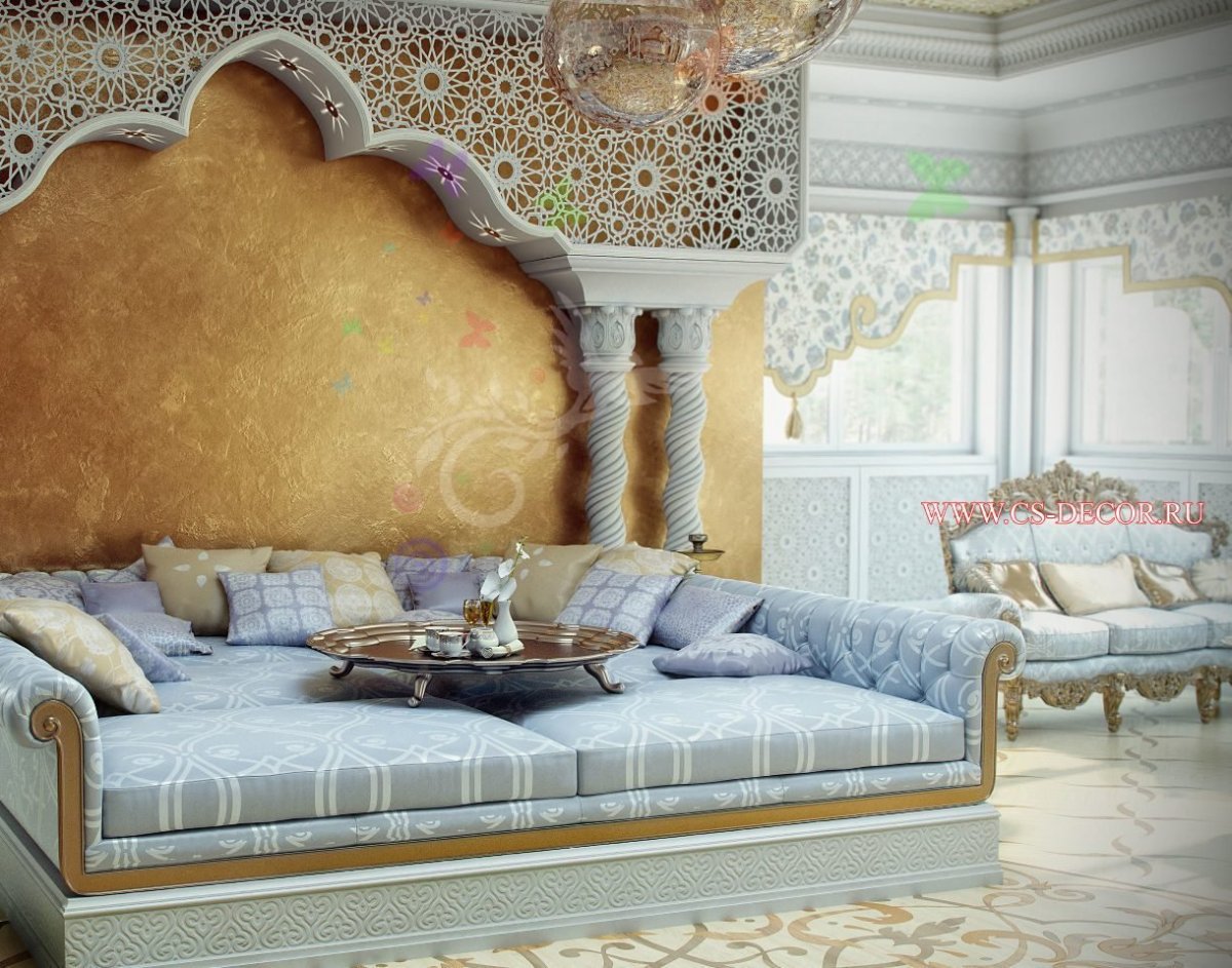 Спальня в мавританском стиле