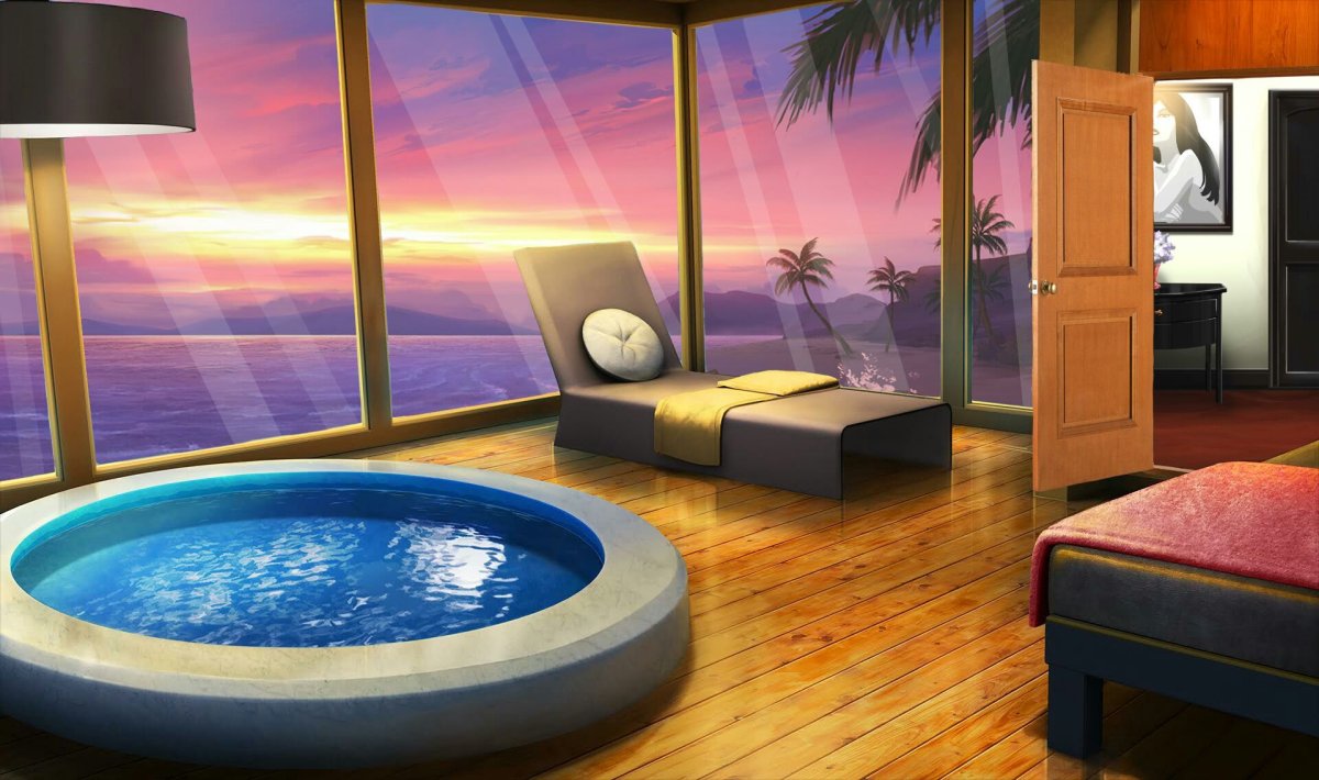 Ванная комната с джакузи