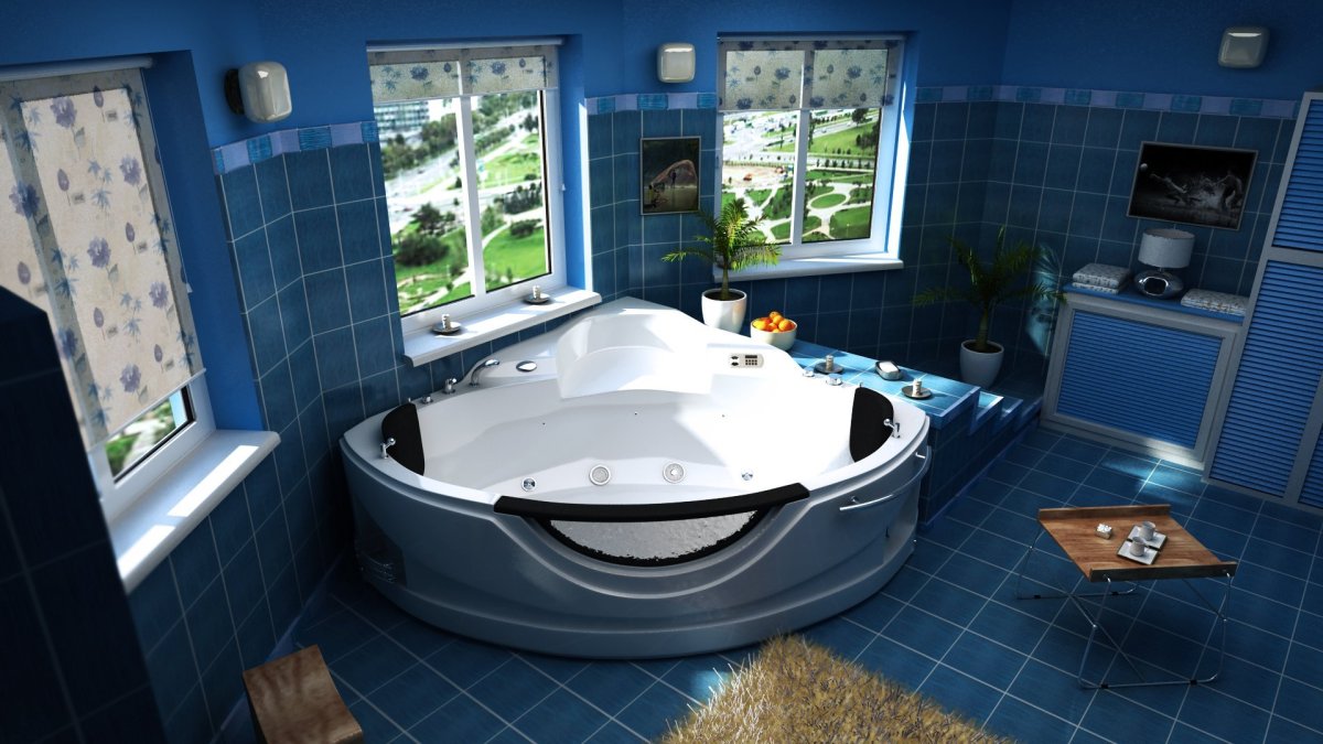 Джакузи в спальне