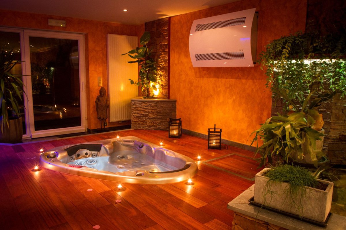 Ванная комната с джакузи