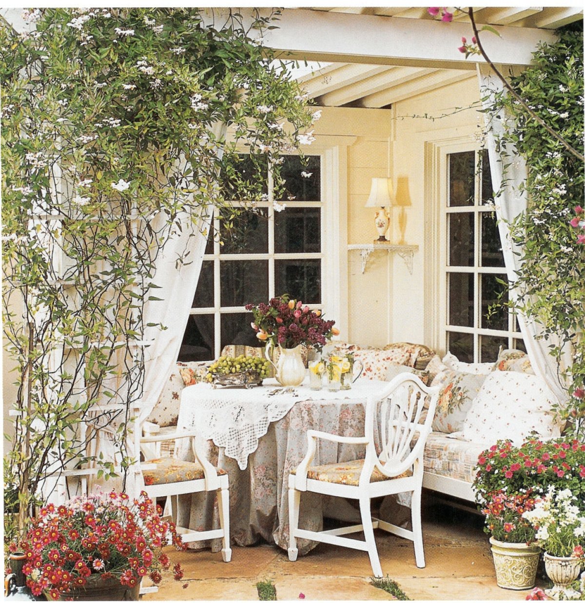 Патио в стиле Прованс