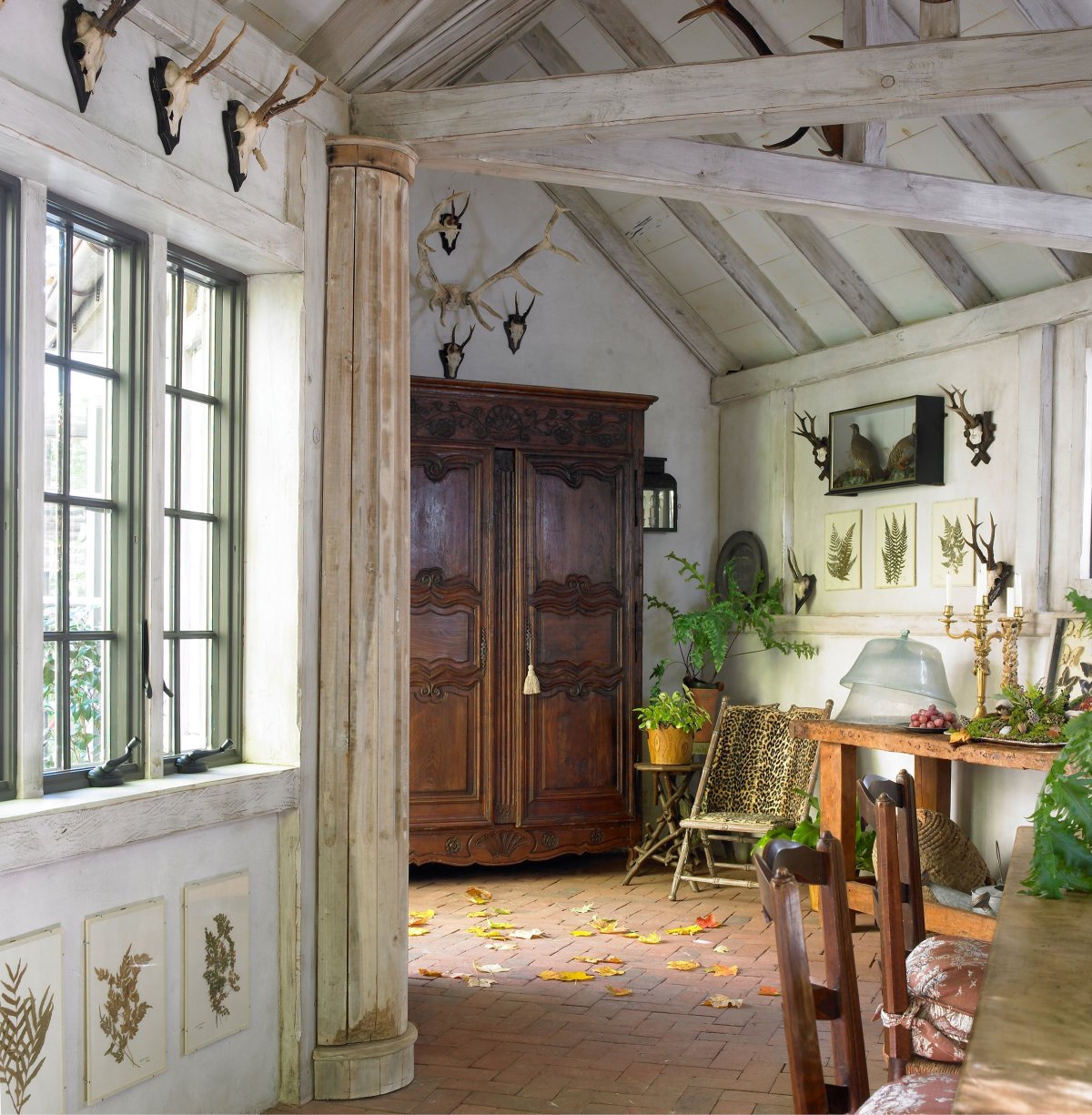 Интерьер бани в стиле Прованс