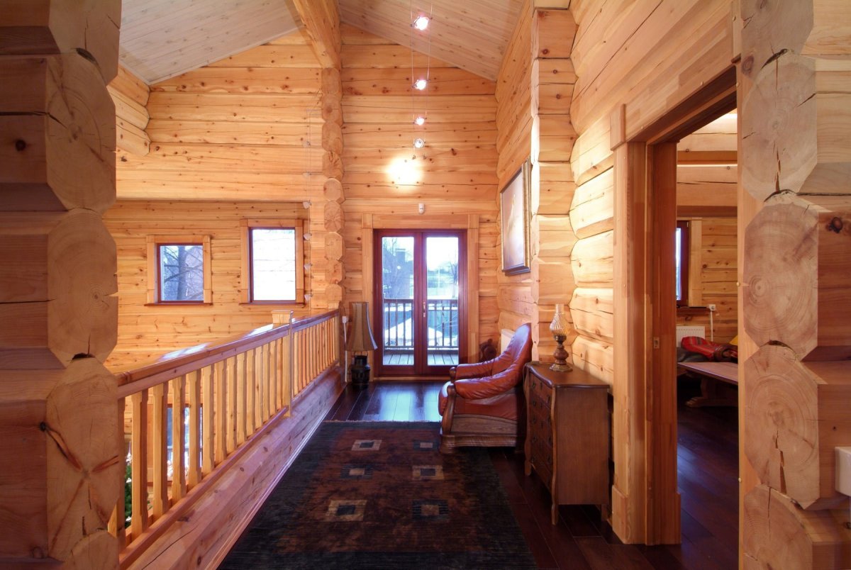 Дом из клееного бруса интерьер внутри