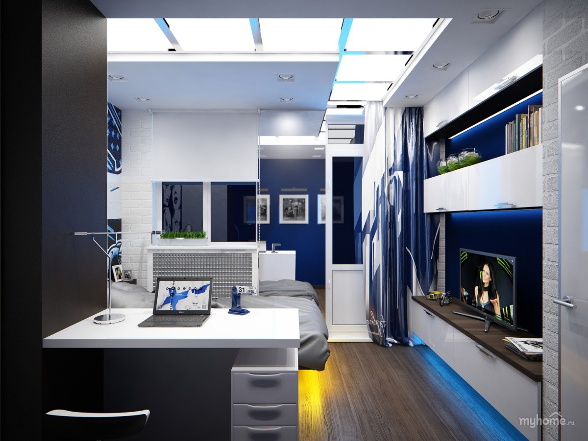 Комната для подростка мальчика