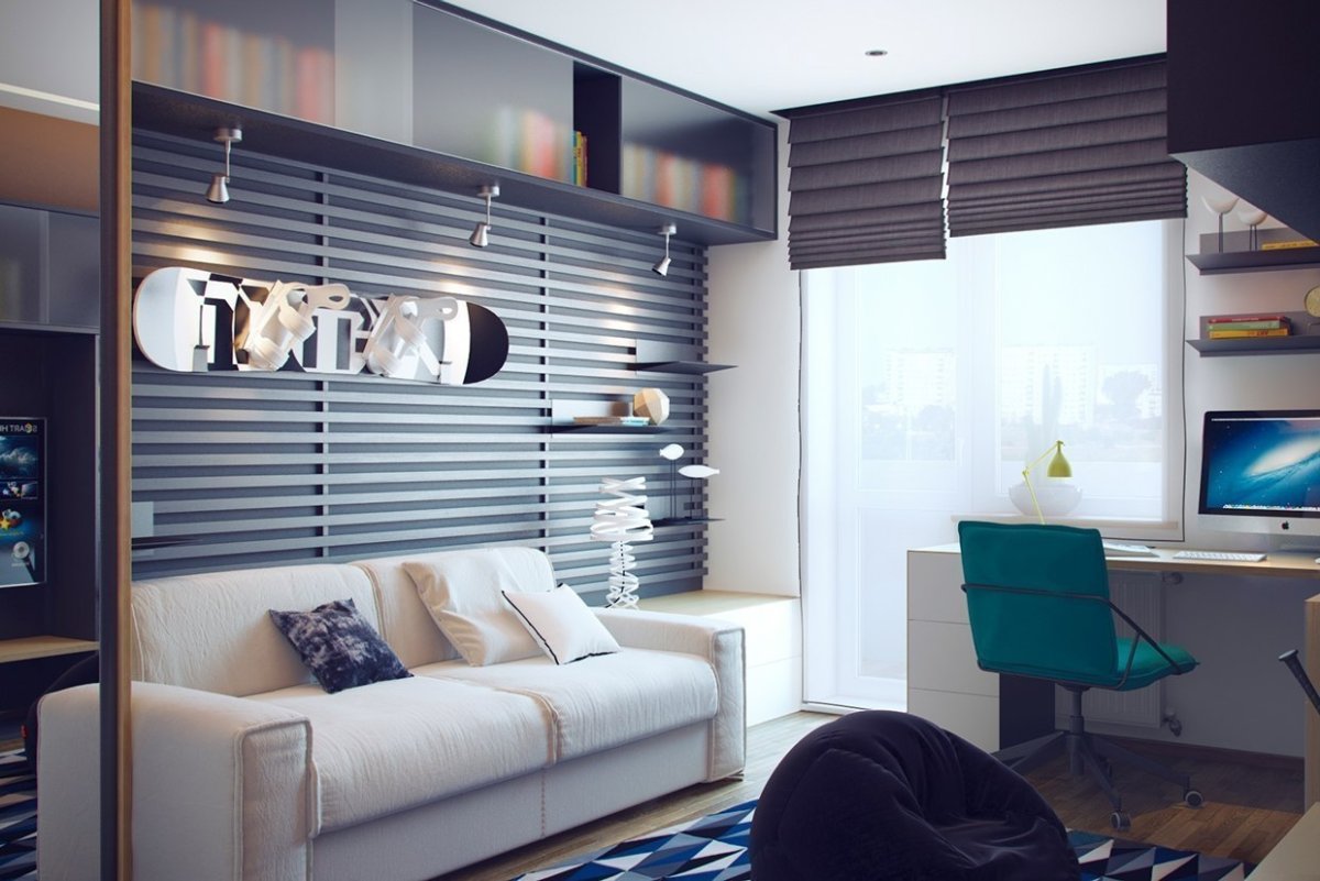 Спальня Сканди лофт Подростк