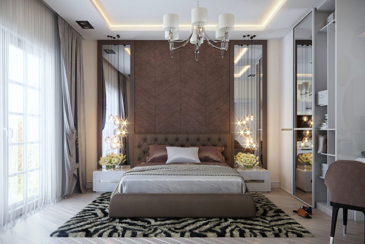 Визуализация спальни