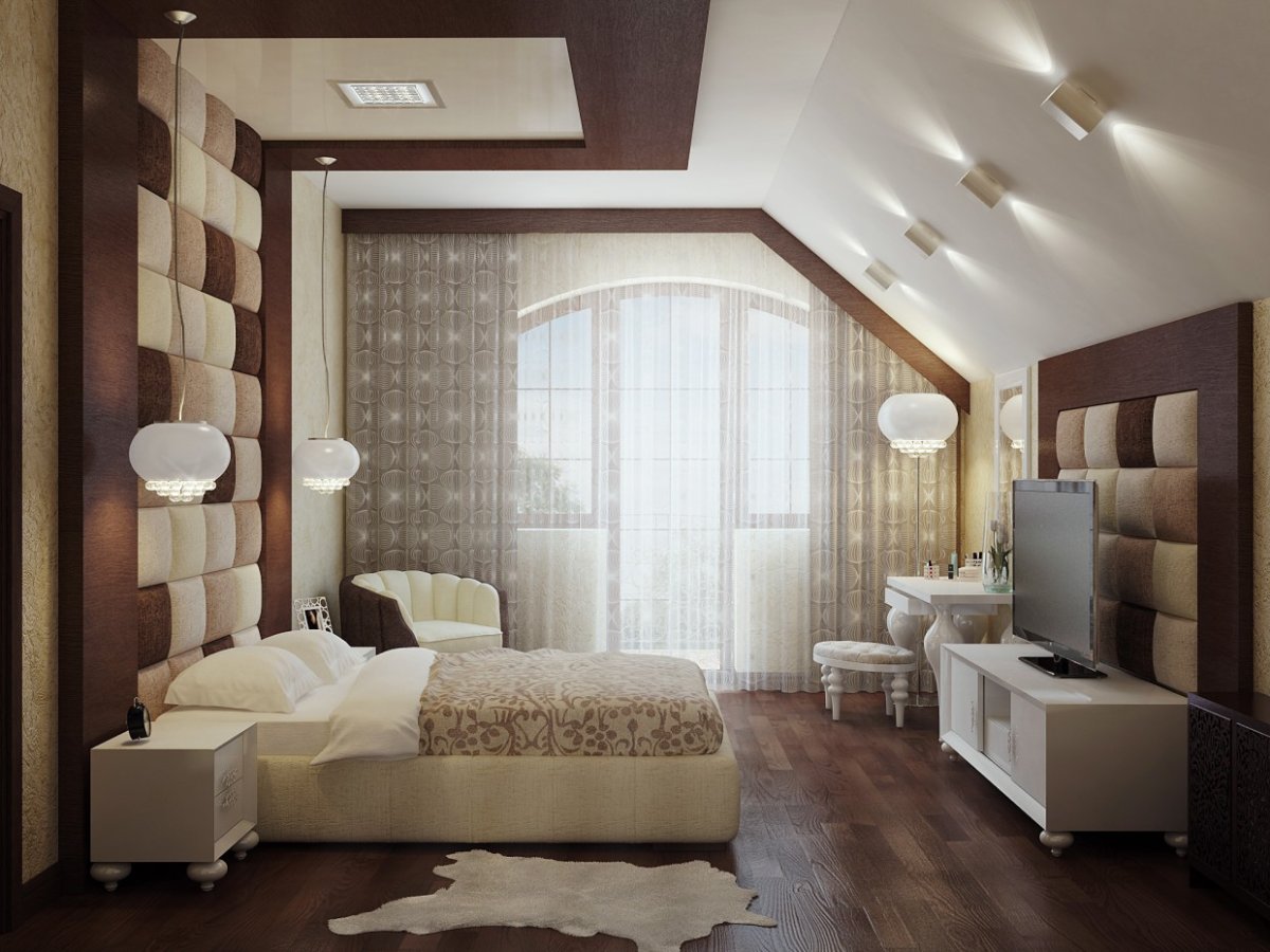 Рендер спальни