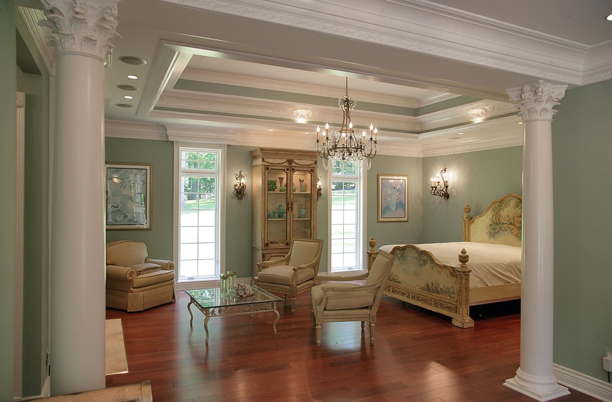 Спальня в стиле Хэмптонс