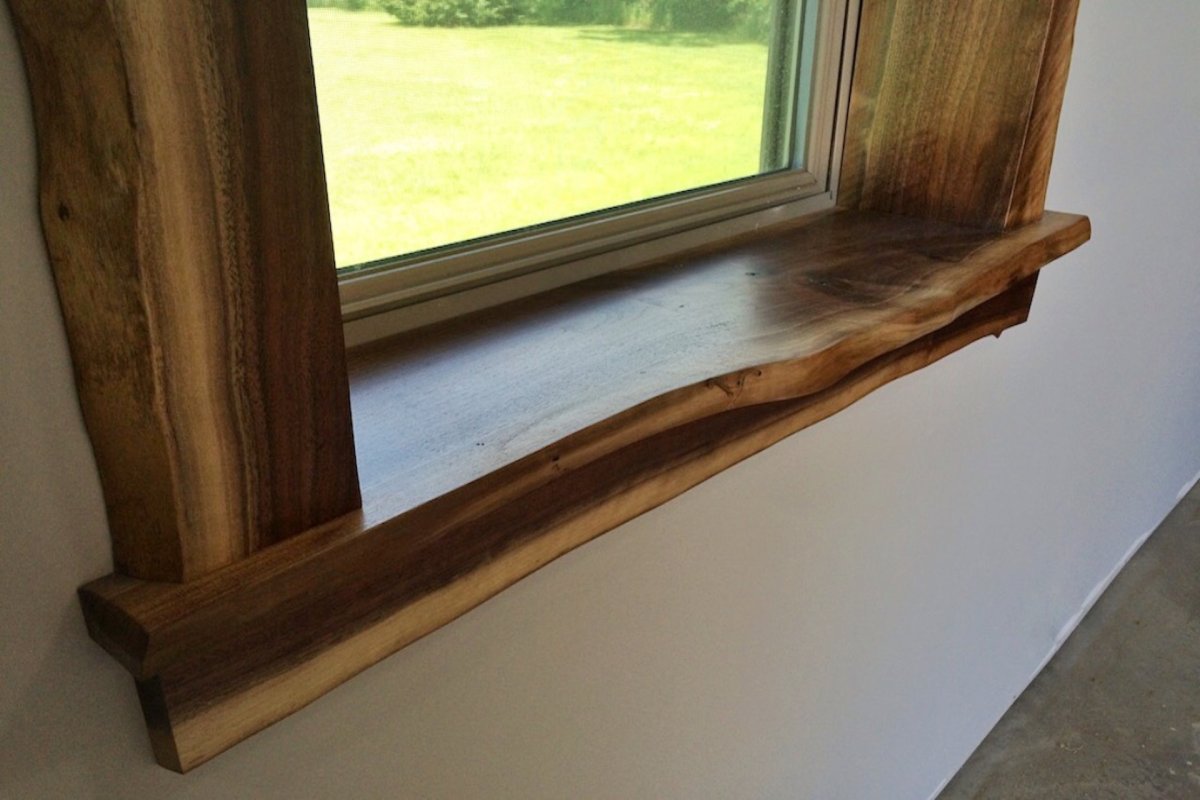 Подоконник в интерьере