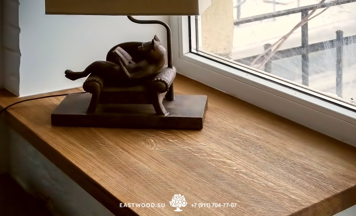 Подоконник Меллер золотой дуб