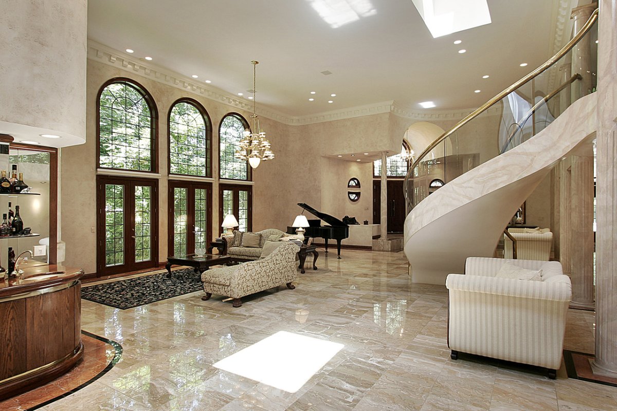 Плитка в частном доме интерьер