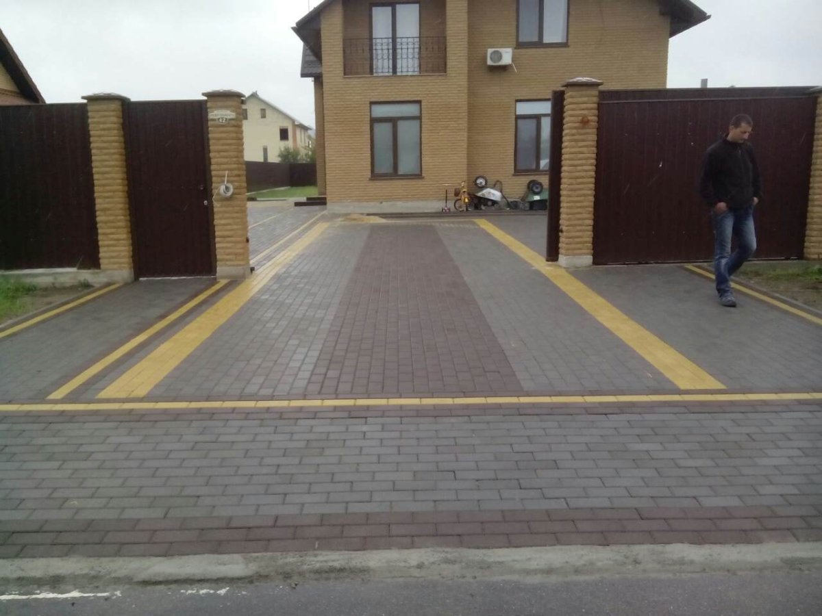 Брусчатка на участке