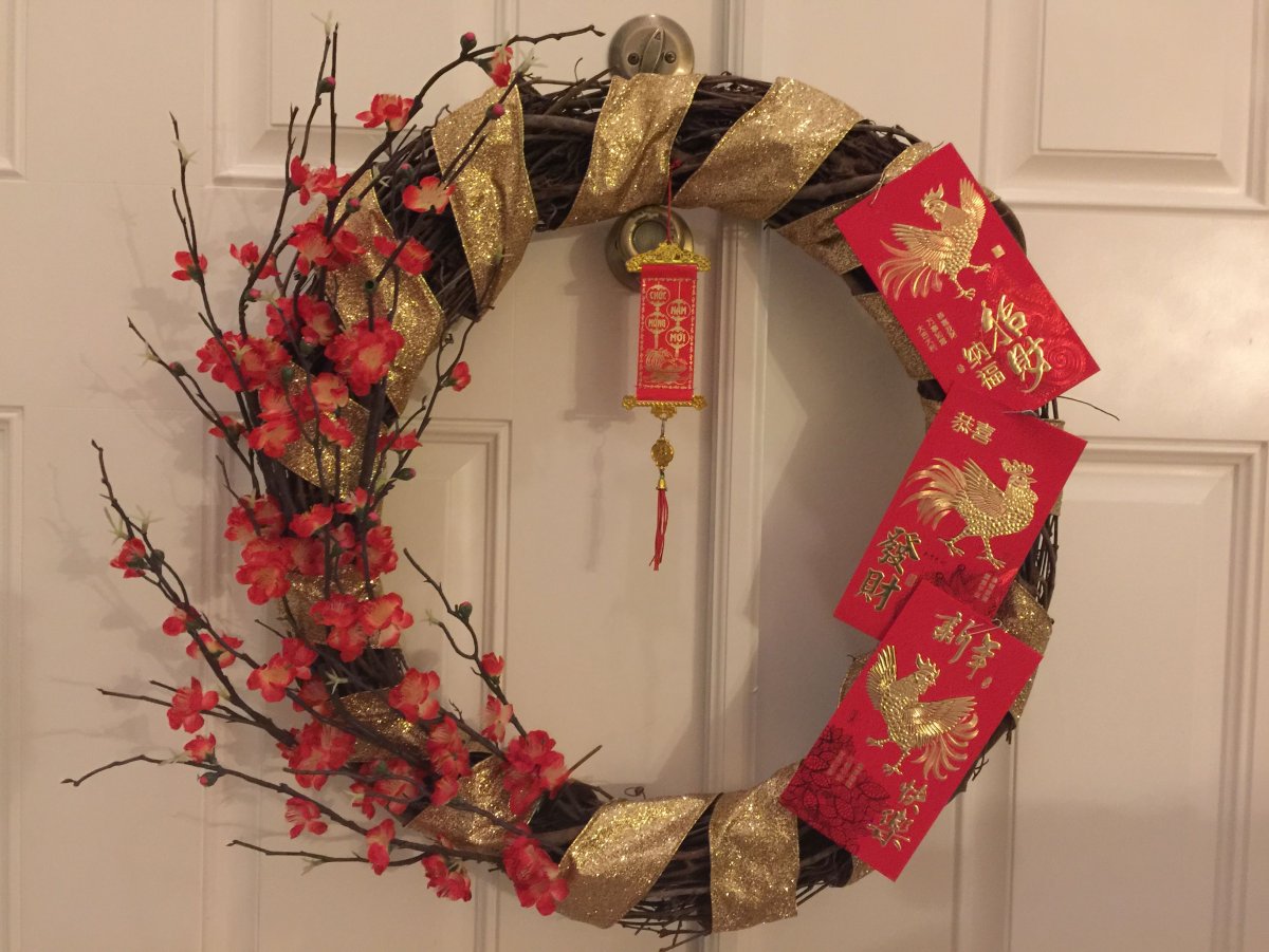 Украшение квартиры на китайский новый год