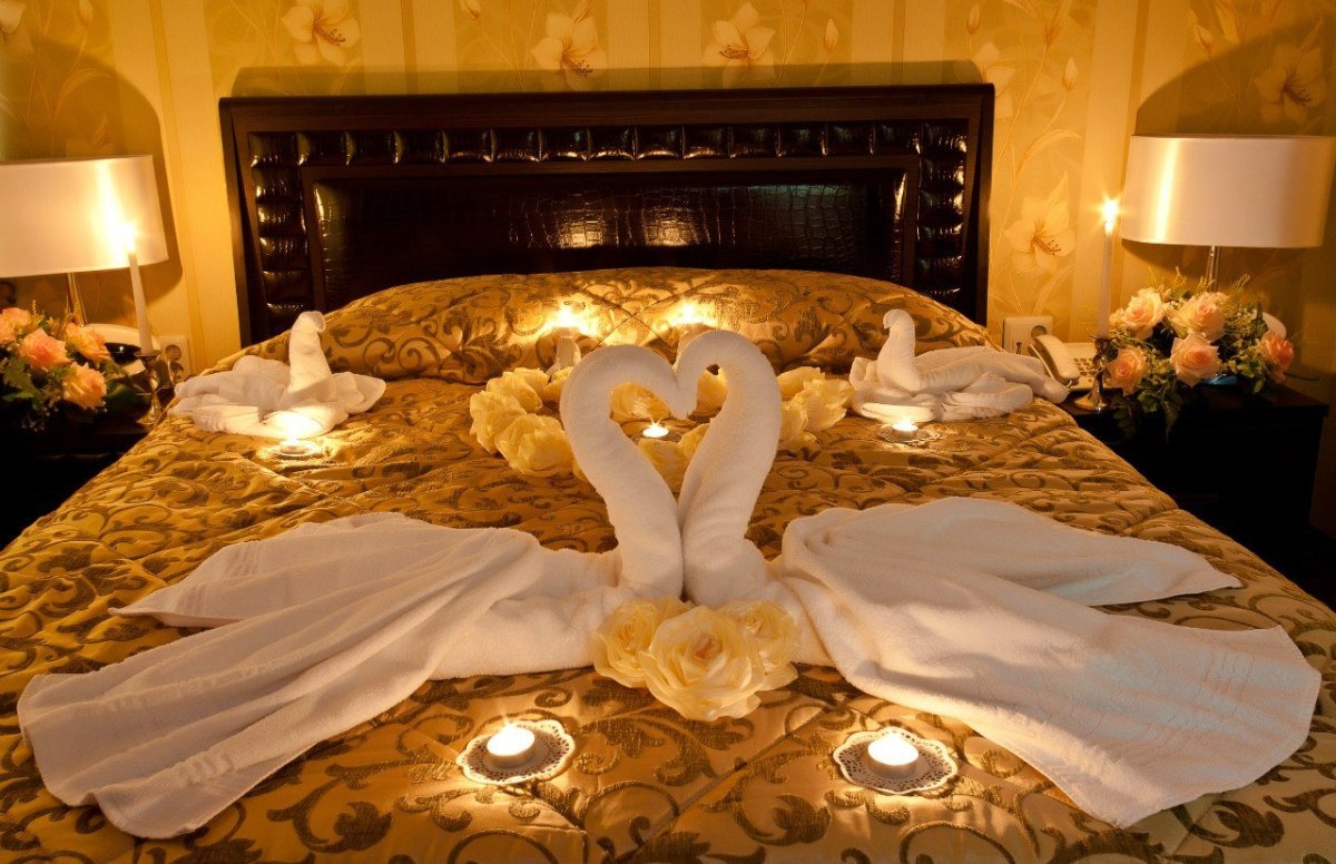 Кровать для брачной ночи
