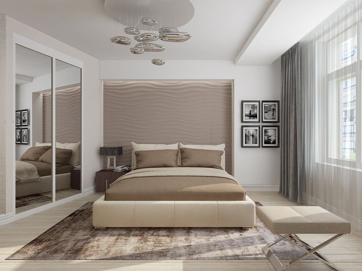 Спальня в стиле Контемпорари