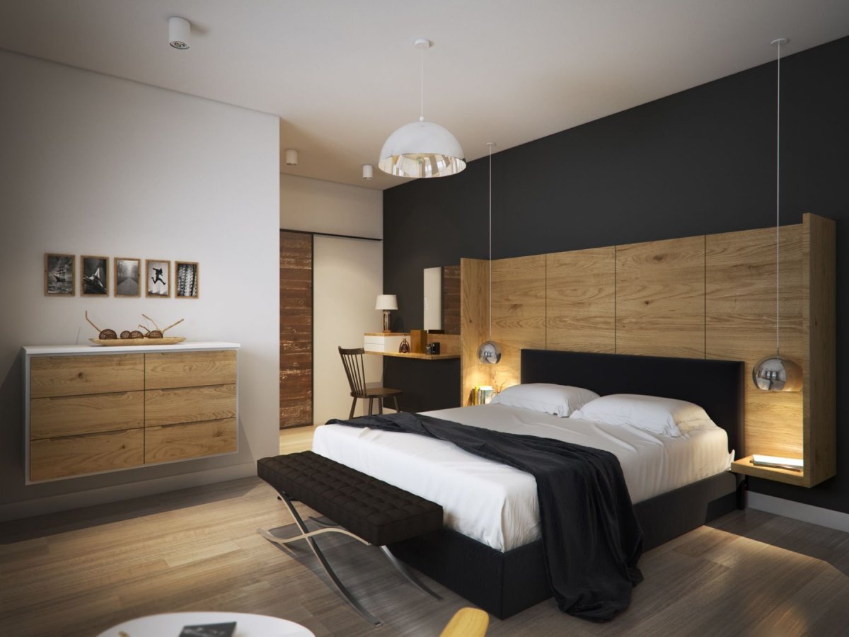 Спальня в стиле Контемпорари