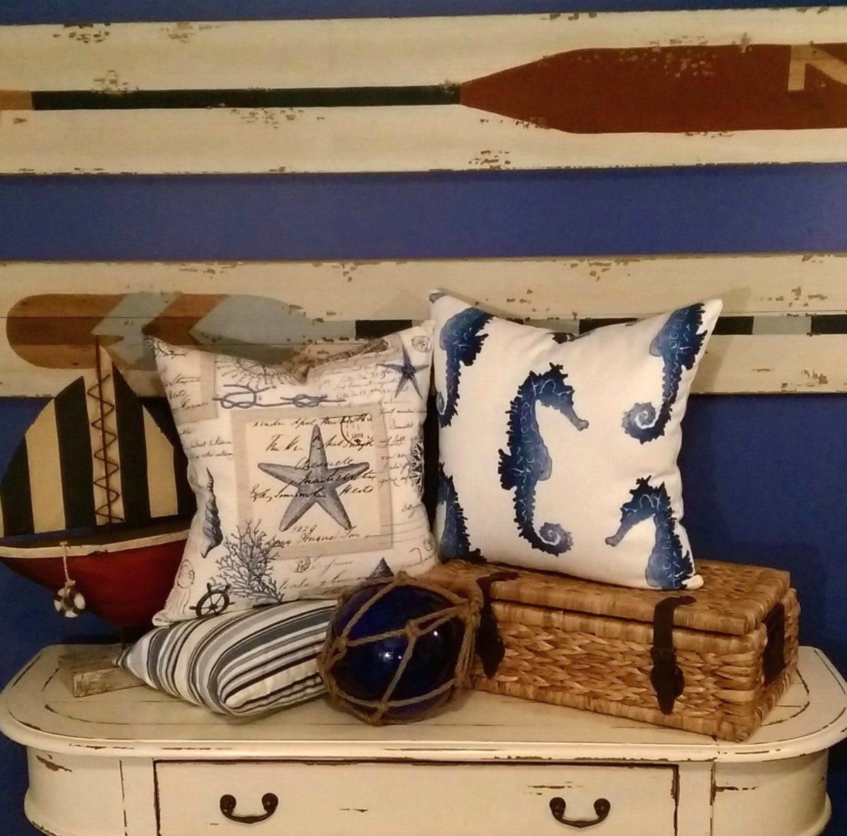 Интерьерные штучки морской стиль