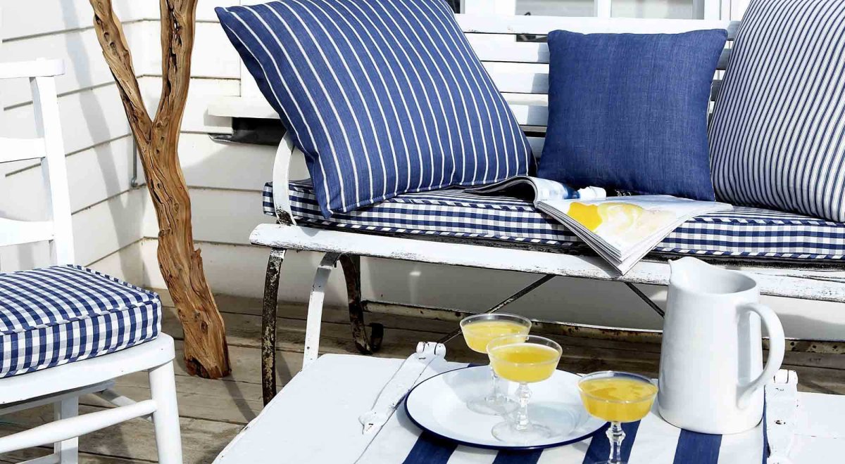 Текстиль в морском стиле