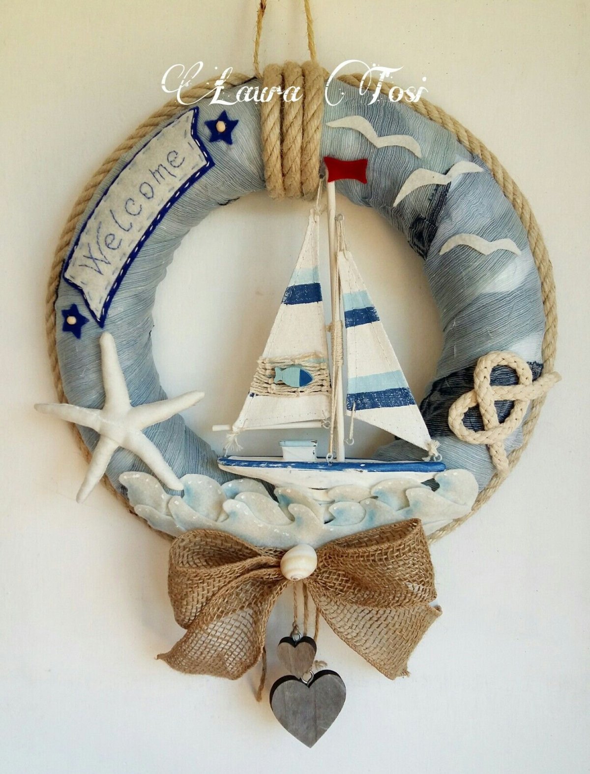 Декор в морском стиле