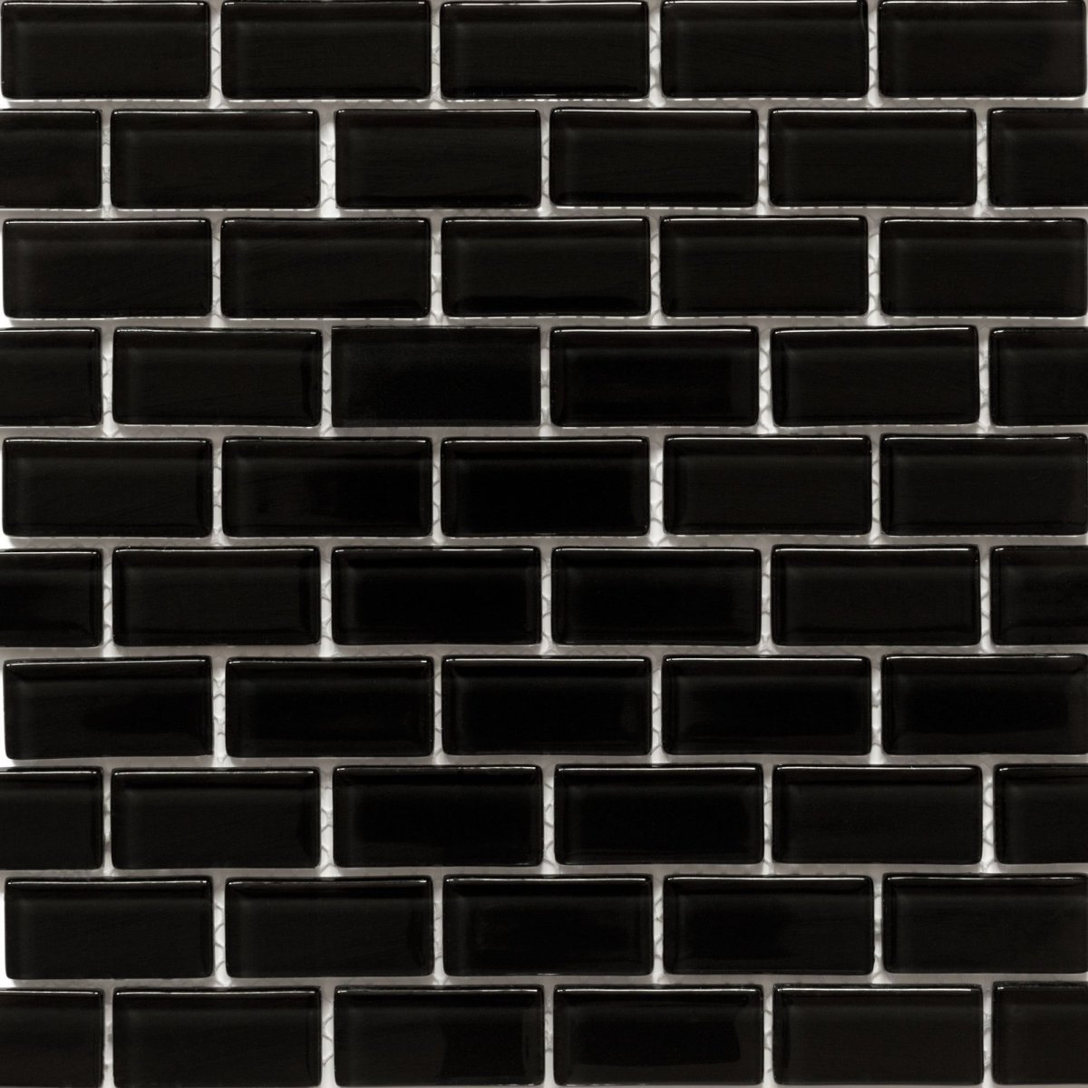 Черная плитка 10х30