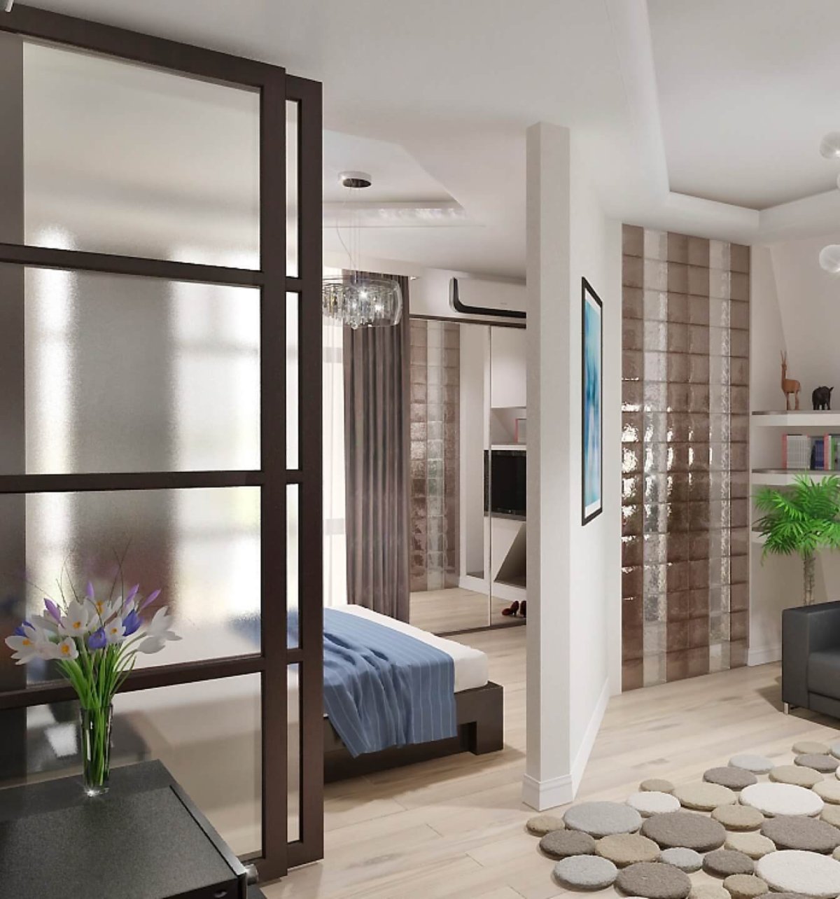 Перегородки в интерьере