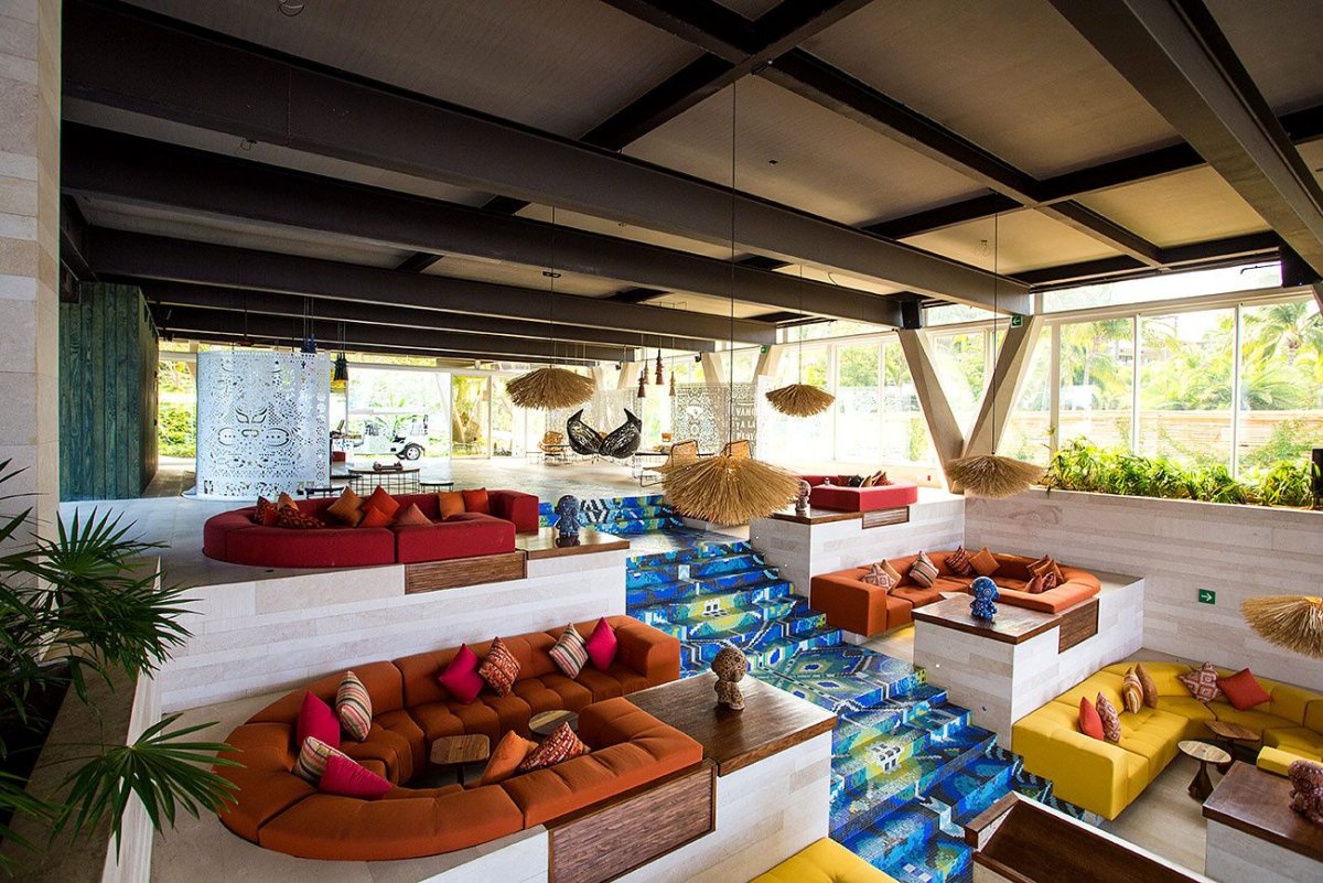 Зона отдыха на террасе