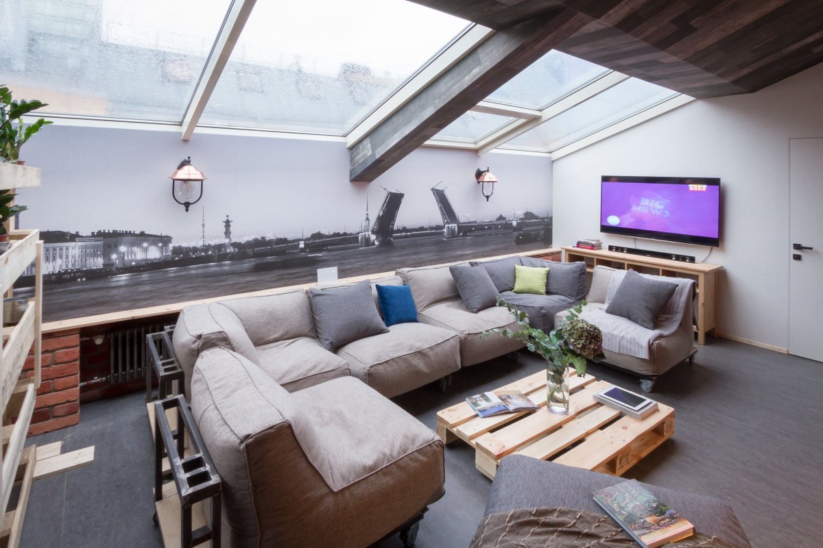 Лаунж зона в ресторане