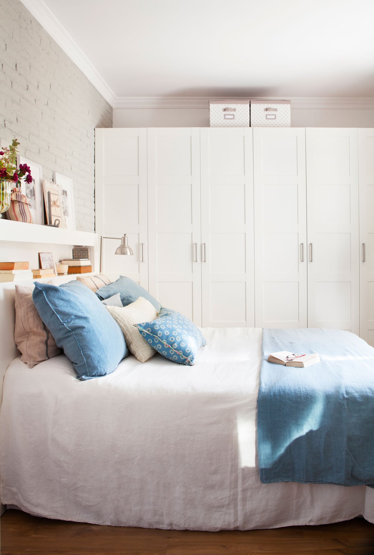 Сканди спальня икеа