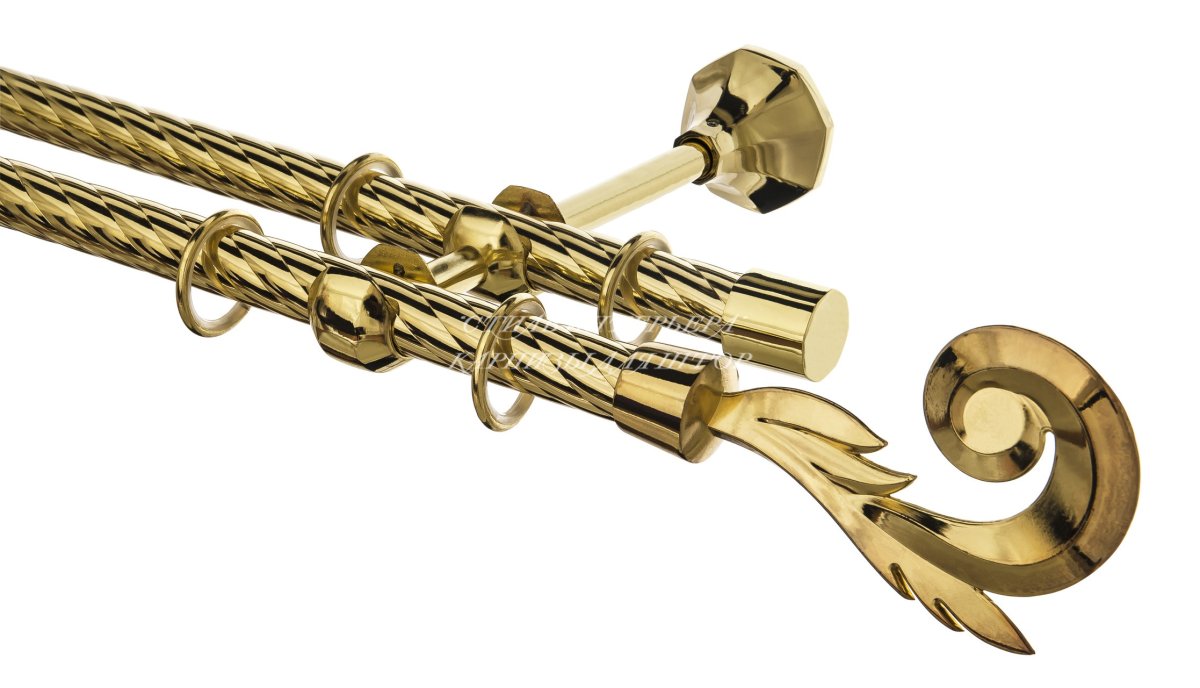 Черный карниз для штор в интерьере