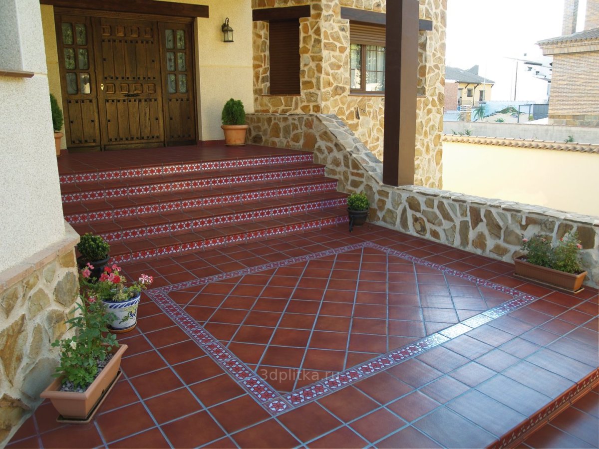 Клинкерные ступени Gresmanc tabaco